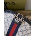 Gucci Ophidia GG Small Shoulder Bag in Blue GG Supreme Canvas