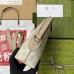 Gucci Ophidia GG Small Shoulder Bag in White GG Supreme Canvas