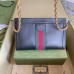 Gucci Ophidia Small Chain Shoulder Bag in Black Leather