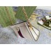 Gucci Ophidia Small Chain Shoulder Bag in White Leather