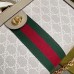 Gucci Ophidia GG Small Chain Shoulder Bag in White Supreme Canvas