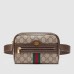 Gucci Ophidia Small Belt Bag in Beige GG Supreme Canvas Gucci Ophidia Small Belt Bag in Beige GG Supreme Canvas