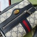 Gucci Ophidia Mini Camera Bag in Blue GG Supreme Canvas