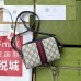 Gucci Ophidia Mini Camera Bag in Blue GG Supreme Canvas