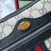 Gucci Ophidia Mini Camera Bag in Blue GG Supreme Canvas