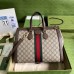 Gucci Ophidia GG Medium Tote Bag in Supreme Canvas