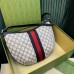 Gucci Ophidia GG Small Crossbody Bag in Blue Supreme Canvas