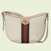 Gucci Ophidia GG Small Crossbody Bag in White Supreme Canvas