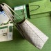 Gucci Ophidia GG Medium Tote Bag in White Supreme Canvas