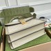 Gucci Ophidia GG Small Top Handle Bag in White Supreme Canvas