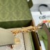 Gucci Ophidia GG Small Top Handle Bag in White Supreme Canvas