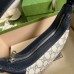 Gucci Ophidia GG Mini Hobo Bag in Blue Supreme Canvas