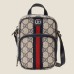 Gucci Ophidia GG Mini Bag in Blue Supreme Canvas