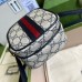 Gucci Ophidia GG Mini Bag in Blue Supreme Canvas