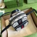Gucci Ophidia GG Mini Bag in Blue Supreme Canvas