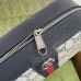 Gucci Ophidia GG Camera Bag in Blue Supreme Canvas
