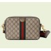 Gucci Ophidia GG Crossbody Bag in Beige Supreme Canvas
