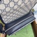 Gucci Ophidia GG Small Shoulder Bag in Blue Supreme Canvas