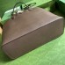 Gucci Ophidia Medium Tote Bag in Dark Brown Leather