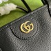 Gucci Ophidia Medium Tote Bag in Black Calfskin