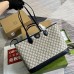 Gucci Ophidia Medium Tote Bag in Blue Supreme Canvas