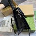 Gucci Dionysus Medium Top Handle Bag in Black Patent Leather
