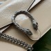 Gucci Dionysus Small Shoulder Bag in White Patent Leather