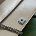 Gucci Dionysus Small Shoulder Bag in White Patent Leather