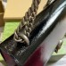 Gucci Dionysus Large Shoulder Bag in Black Patent Leather