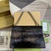 Gucci Dionysus Large Shoulder Bag in Black Patent Leather