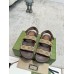Gucci Womens Sandals in Original GG Canvas with Double G