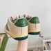 Gucci Womens Screener Sneakers in Distressed Leather