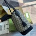 Gucci Ophidia GG Medium Shoulder Bag in Blue GG Canvas
