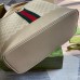 Gucci Ophidia GG Medium Shoulder Bag in White GG Canvas