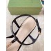 Gucci Signoria Thong Sandals in Black Patent Calfskin