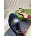 Gucci Signoria Thong Sandals in Red Patent Calfskin