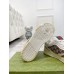 Gucci Womens Re-Web Sneakers in GG Canvas with White Leather