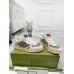 Gucci Womens Re-Web Sneakers in GG Canvas with White Leather