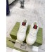 Gucci Womens Re-Web Sneakers in White Leather