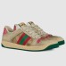 Gucci Womens Screener Sneakers with Pink Details