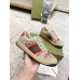 Gucci Womens Screener Sneakers with Pink Details