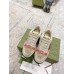 Gucci Womens Screener Sneakers with Pink Details