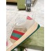 Gucci Womens Screener Sneakers with Pink Details