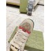 Gucci Womens Screener Sneakers with Pink Details
