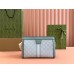 Gucci Ophidia GG Small Chain Bag in Dusty Blue GG Canvas