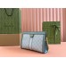 Gucci Ophidia GG Small Chain Bag in Dusty Blue GG Canvas