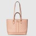 Gucci Ophidia Small Tote Bag in Dusty Pink GG Supreme Canvas