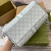 Gucci Ophidia GG Small Top Handle Bag in Dusty Blue Supreme Canvas