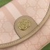 Gucci Ophidia GG Mini Shoulder Bag in Dusty Pink Supreme Canvas