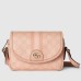Gucci Ophidia GG Mini Shoulder Bag in Dusty Pink Supreme Canvas